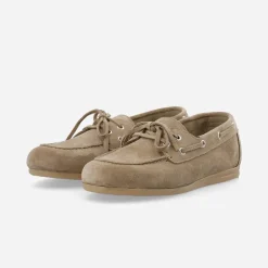 Ca'Shott Damen Cascille Wildleder Bootsschuhe Sand