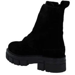 Ca'Shott Damen Casjida Schnürstiefel Black Suede