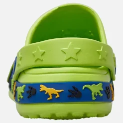 Character Junge Dinosaurier Muster Clogs Grün