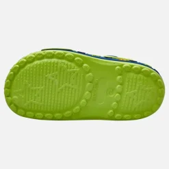 Character Junge Dinosaurier Muster Clogs Grün