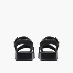 Clarks Damen Alda D-Fit Riemensandalen Schwarz