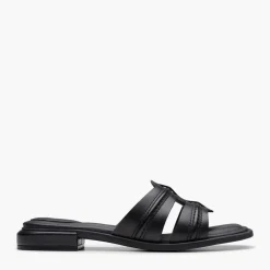Clarks Damen Ariany Sandalen Black Leather