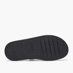 Clarks Damen Aristella D-Fit Slides Schwarz