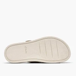 Clarks Damen Arwell Dual Riemen Sandalen Tan Leather