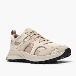 Clarks Damen ATL Trek Mesh wasserdichte Turnschuhe Sand Combi