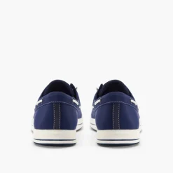 Clarks Damen Brinkley Edge Bootsschuhe Navy Canvas