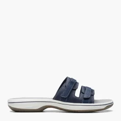 Clarks Damen Brinkley Piper Sandalen Navy