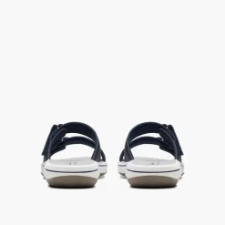 Clarks Damen Brinkley Piper Sandalen Navy