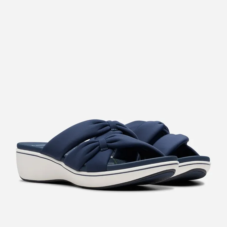 Clarks Damen Brinkley Rae Ava Sandalen Navy