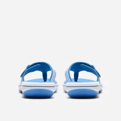 Clarks Damen Brinkley Reyna Flip Flops Bright Blue