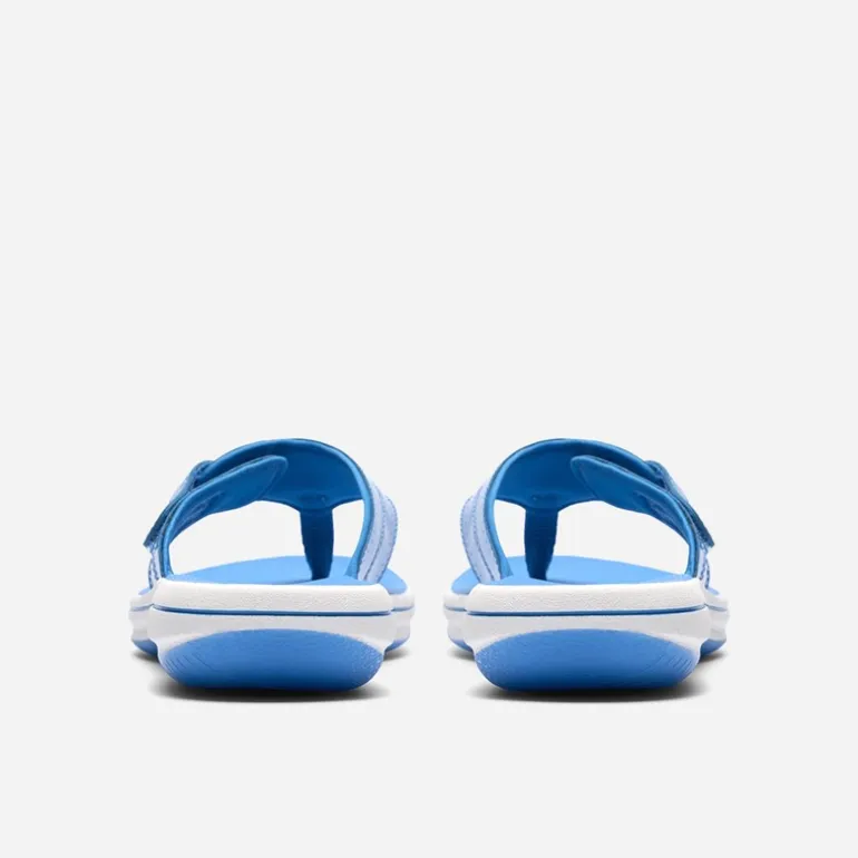 Clarks Damen Brinkley Reyna Flip Flops Bright Blue
