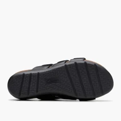 Clarks Damen Calenne Lily D-Fit Sandalen Schwarz
