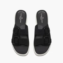Clarks Damen Drift Faye Sandalen Schwarz