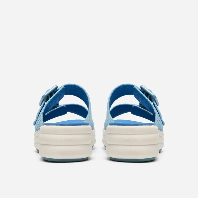 Clarks Damen Drift Faye Sandalen Bright Blue