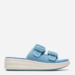 Clarks Damen Drift Faye Sandalen Bright Blue