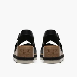 Clarks Damen Kidiki Sandalen Black Combi
