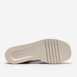 Clarks Damen Kidiki Sonnensandalen Beige Combi