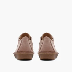 Clarks Damen Lustige Traum Schnürschuhe Light Pink Suede