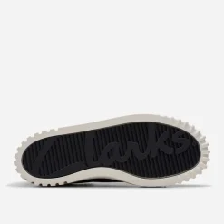 Clarks Damen Mayhill Walk Turnschuhe Black Leather