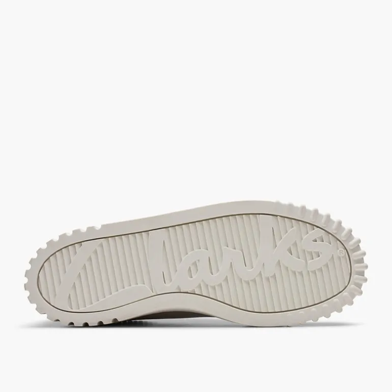Clarks Damen Mayhill Walk Turnschuhe Silver Metallic