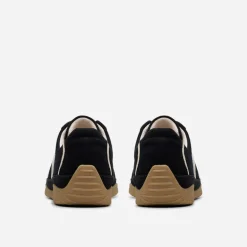 Clarks Damen Meridor Low Profile Turnschuhe Black Combi Sde
