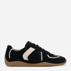 Clarks Damen Meridor Low Profile Turnschuhe Black Combi Sde
