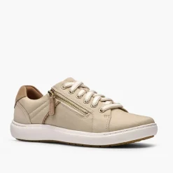 Clarks Damen Nalle Zen Sneaker Cream