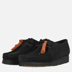 Clarks Damen Originals 2 Wallabee D Schuhe 1219 Black Suede