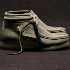 Clarks Damen Originals 2 Wallabee D Stiefel 5252 Maple Suede