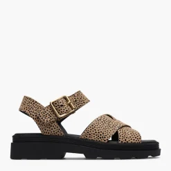Clarks Damen Orinoco 3 Cove Sandalen Animal Print