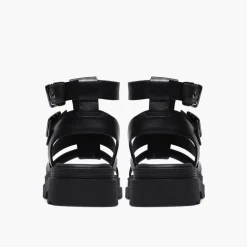 Clarks Damen Orinoco 3 Cove Sandalen Black Leather