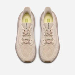 Clarks Damen Pace Rise Sneaker Light Sand