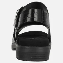 Clarks Damen Premium Orinoco Cross Sandalen Black Interest