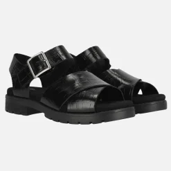 Clarks Damen Premium Orinoco Cross Sandalen Black Interest