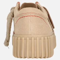 Clarks Damen Premium Torhill Bee Schuhe Ecru Suede