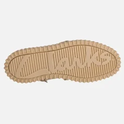 Clarks Damen Premium Torhill Bee Schuhe Ecru Suede