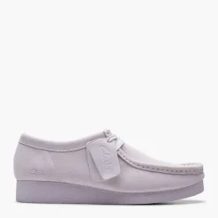 Clarks Damenschuhe Wallabee Evo Lilac Suede