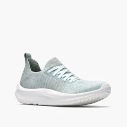 Clarks Damen Solevana Turnschuhe Seafoam Green