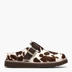 Clarks Damen Solsbury Mulesandalen Cow Print