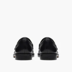 Clarks Damen Straven Edge Loafer Black Combi Leather