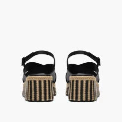 Clarks Damen Tessiah Kreuz Riemen Sandalen Black Interest