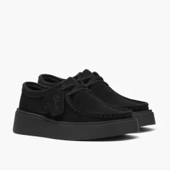 Clarks Damen Torview Mokassins Black Suede
