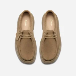 Clarks Damen Torview Mokassins Dark Sand Suede