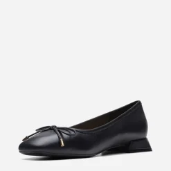 Clarks Damen Ubree 15 Schritt Schuhe Black Leather