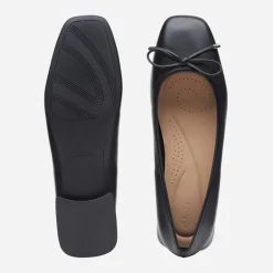 Clarks Damen Ubree 15 Schritt Schuhe Black Leather