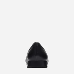 Clarks Damen Ubree 15 Schritt Schuhe Black Leather