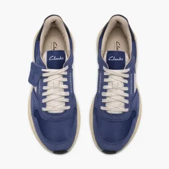 Clarks Herren Craft Wick Turnschuhe Blau