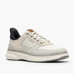 Clarks Herren Mullan Eay Sportschuhe White Combi