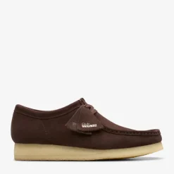 Clarks Herren Originals 2 Wallabee Schuhe 5230 Dark Brown Suede