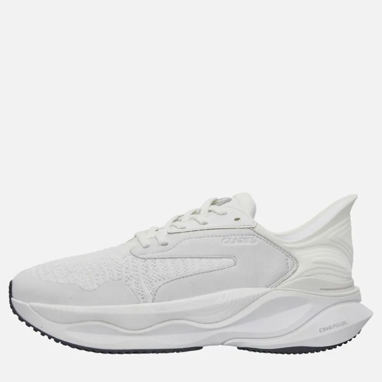 Clarks Herren Pace Trainers Weiss